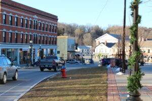 Truck on Main Street